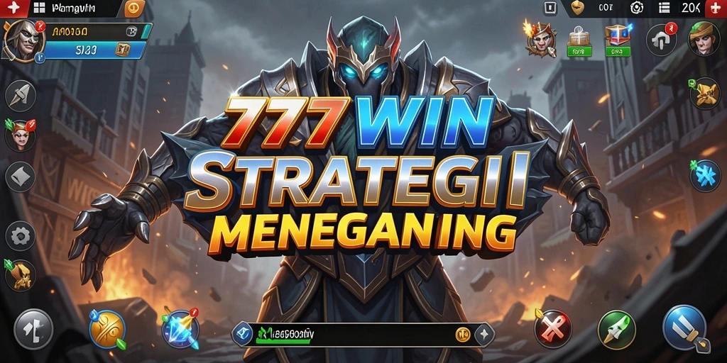 Screenshot utama 777WIN menampilkan gameplay strategi yang mendebarkan.