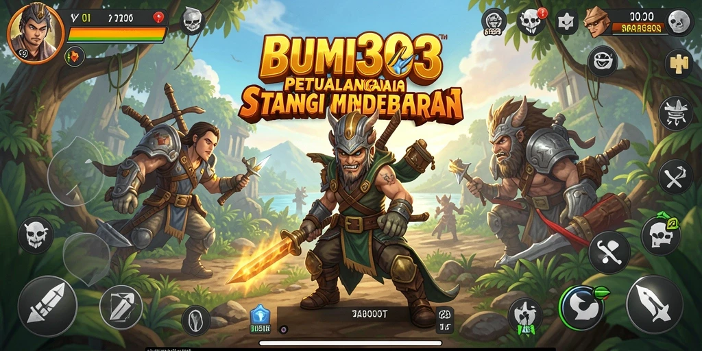 Tampilan gameplay menegangkan di BUMI303 dengan strategi yang mendalam.