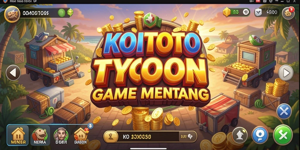 Gameplay Tycoon yang seru dan mendebarkan di KOITOTO.