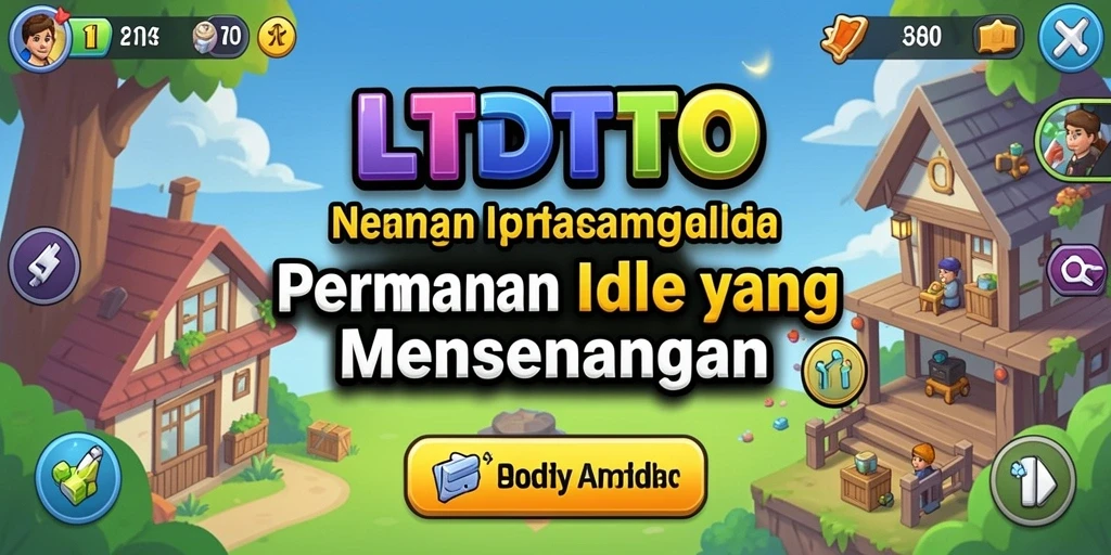 Tampilan menarik gameplay LTDTOTO dengan elemen Idle yang seru.