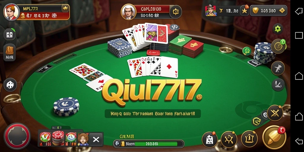Screenshot menunjukkan gameplay seru QiuQiu di MPL777.