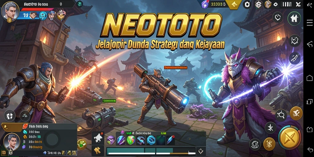 Gameplay NEOTOTO yang menarik dengan elemen strategi mendalam.