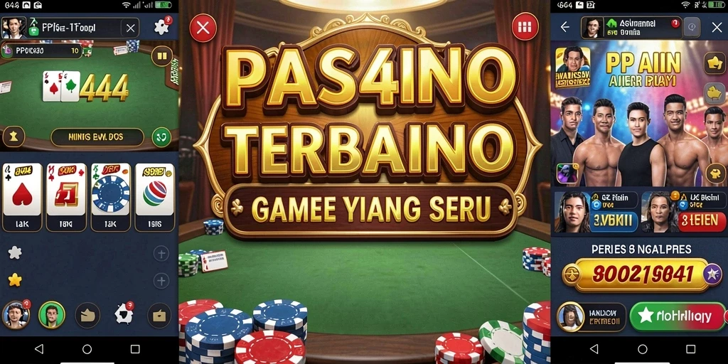 Tampilan permainan Kasino yang mendebarkan dari PP444.