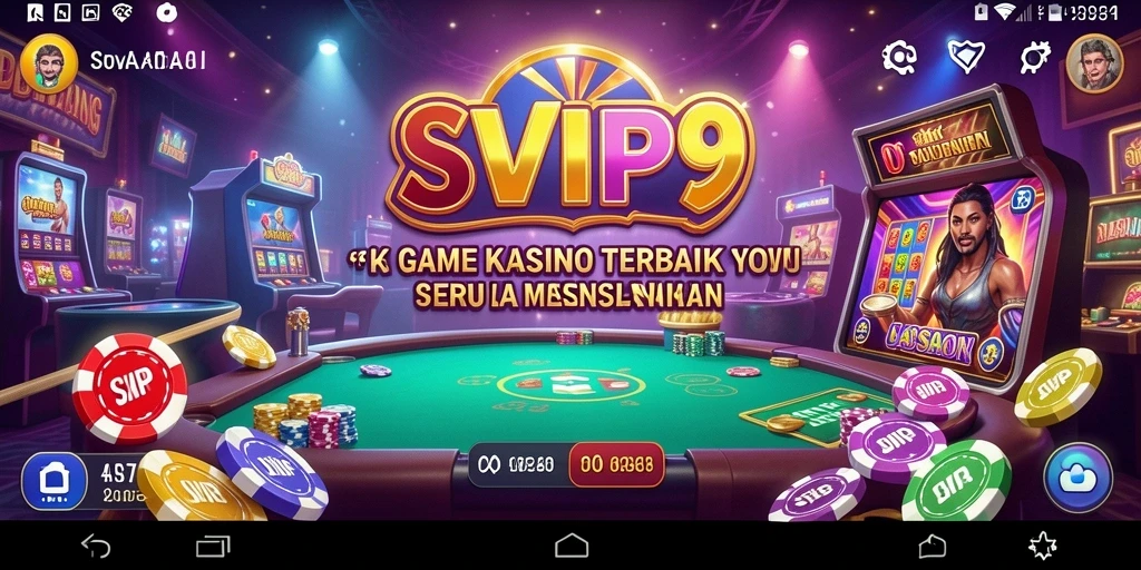 Tampilan menunjukkan gameplay Kasino yang seru dan mendebarkan dengan tampilan grafis yang ciamik.