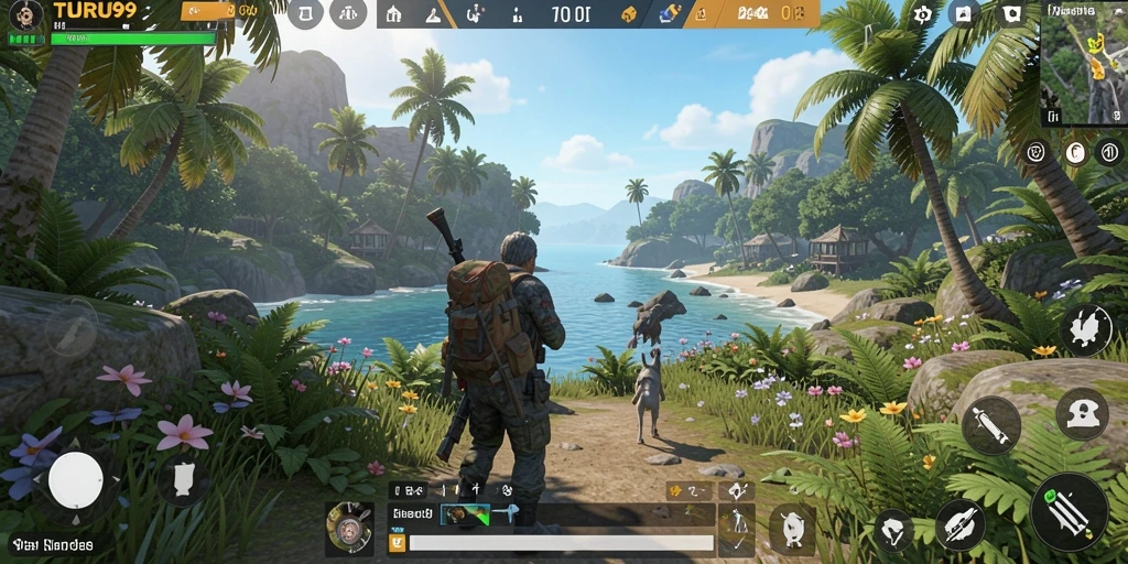 Gameplay TURU99 menampilkan dunia terbuka yang penuh petualangan.